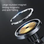Joyroom Universal Magnetic Phone Holder for Ventilation Rooster - Black - Image 3