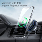 Joyroom Universal Magnetic Phone Holder for Ventilation Rooster - Black - Image 4