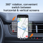 Joyroom universele telefoonhouder - ventilatierooster - zwart - Afbeelding 3
