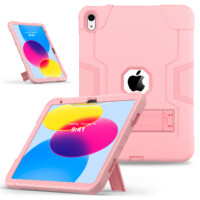 Shockproof Standcase hoes iPad 11 en iPad 10 – 10.9 inch – Roze