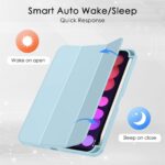 Solidenz Hybrid Hoes iPad Mini 7 / Mini 6 - Lichtblauw - Afbeelding 9