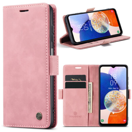 Solidenz Urban Book Samsung A14 case – Pink