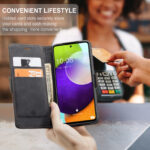 Solidenz Urban Book Samsung A53 hoesje - Zwart - Afbeelding 8