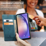 Solidenz Urban Book Samsung A54 hoesje - Blauw - Afbeelding 8