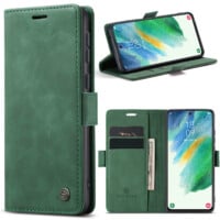 Solidenz Urban Book Samsung S21 FE case – Green