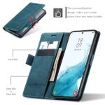 Solidenz Urban Book Samsung S22 hoesje - Blauw - Afbeelding 7
