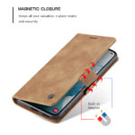 Solidenz Urban Book Samsung S22 hoesje - Bruin - Afbeelding 6