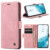 variatie Solidenz Urban Book Samsung S22 Plus case – Pink