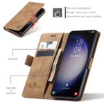 Solidenz Urban Book Samsung S23 Plus hoesje - Bruin - Afbeelding 7