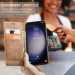 Solidenz Urban Book Samsung S23 Plus hoesje - Bruin - Afbeelding 8
