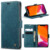 variatie Solidenz Urban Book iPhone 13 hoesje – Blauw