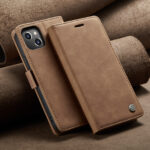 Solidenz Urban Book iPhone 14 hoesje - Bruin - Afbeelding 9