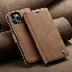 Solidenz Urban Book iPhone 14 Pro hoesje - Bruin - Afbeelding 9