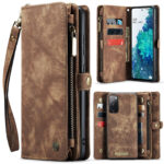 variatie Solidenz Urban Wallet Samsung S20 FE case – Brown