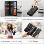 Solidenz Urban Wallet Samsung A14 case - Black - Image 9