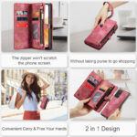 Solidenz Urban Wallet Samsung A33 case - Red - Image 9