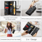 Solidenz Urban Wallet Samsung A33 hoesje - Zwart - Afbeelding 9