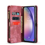Solidenz Urban Wallet Samsung S23 FE case - Red - Image 4