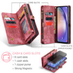 Solidenz Urban Wallet Samsung S23 FE case - Red - Image 8