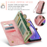 Solidenz Urban Wallet Samsung S23 FE hoesje - Roze - Afbeelding 7