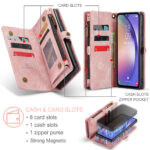 Solidenz Urban Wallet Samsung S23 FE hoesje - Roze - Afbeelding 8