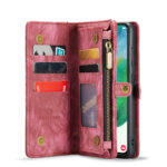 Solidenz Urban Wallet Samsung S21 FE hoesje - Rood - Afbeelding 3