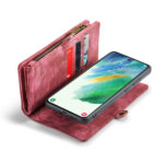 Solidenz Urban Wallet Samsung S21 FE hoesje - Rood - Afbeelding 6