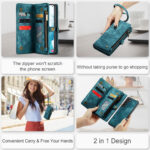 Solidenz Urban Wallet Samsung S22 Plus hoesje - Blauw - Afbeelding 12
