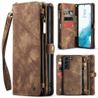 Solidenz Urban Wallet Samsung S22 hoesje – Bruin