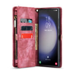 Solidenz Urban Wallet Samsung S23 Ultra hoesje - Rood - Afbeelding 4