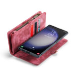 Solidenz Urban Wallet Samsung S23 Ultra hoesje - Rood - Afbeelding 6