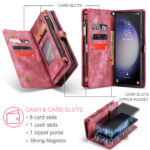 Solidenz Urban Wallet Samsung S23 Ultra hoesje - Rood - Afbeelding 7