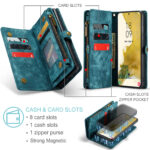 Solidenz Urban Wallet Samsung S24 case - Blue - Image 7
