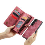 Solidenz Urban Wallet Samsung S24 case - Red - Image 5