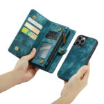 Solidenz Urban Wallet iPhone 12 / 12 Pro hoesje - Blauw - Afbeelding 5