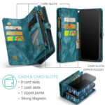 Solidenz Urban Wallet iPhone 12 / 12 Pro hoesje - Blauw - Afbeelding 8