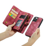 Solidenz Urban Wallet iPhone 12 / 12 Pro hoesje - Rood - Afbeelding 5