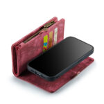 Solidenz Urban Wallet iPhone 12 / 12 Pro hoesje - Rood - Afbeelding 6