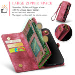 Solidenz Urban Wallet iPhone 12 / 12 Pro hoesje - Rood - Afbeelding 7