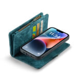 Solidenz Urban Wallet iPhone 13 hoesje - Blauw - Afbeelding 6