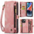 variatie Solidenz Urban Wallet iPhone 13 case – Pink