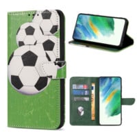 Solidenz bookcase Samsung S21 FE – Football