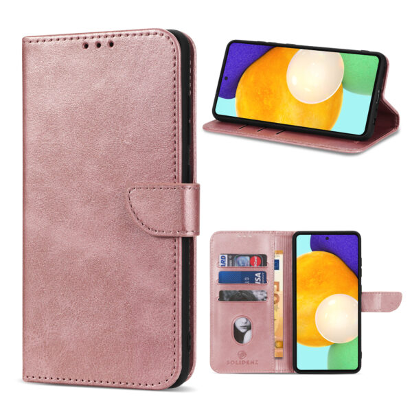 Solidenz bookcase Samsung S22 Plus - Rose gold