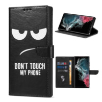 Solidenz bookcase Samsung S22 Ultra – Don’t Touch Me