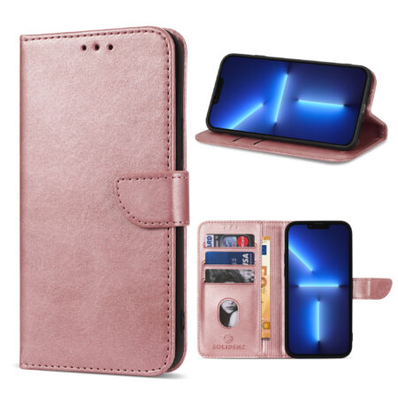 Solidenz bookcase iPhone 13 Pro Max – Roségoud