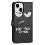 Solidenz bookcase iPhone 14 Pro - Don't Touch Me - Afbeelding 3