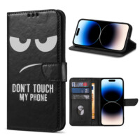 Solidenz bookcase iPhone 15 Pro Max – Don’t Touch Me