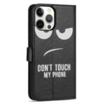 Solidenz bookcase iPhone 15 Pro - Don't Touch Me - Afbeelding 3