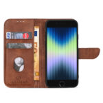 Solidenz bookcase iPhone SE (2022 / 2020) - iPhone 8 and iPhone 7 - Brown - Image 4