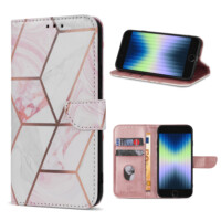 Solidenz bookcase iPhone SE (2022 / 2020) – iPhone 8 and iPhone 7 – Marble